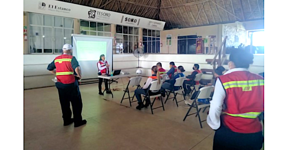 Puerto Chiapas lleva a cabo simulacro por derrame de combustible 2022