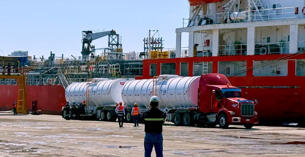 Arribo del Buque Quimiquero “XENA” a Puerto Chiapas