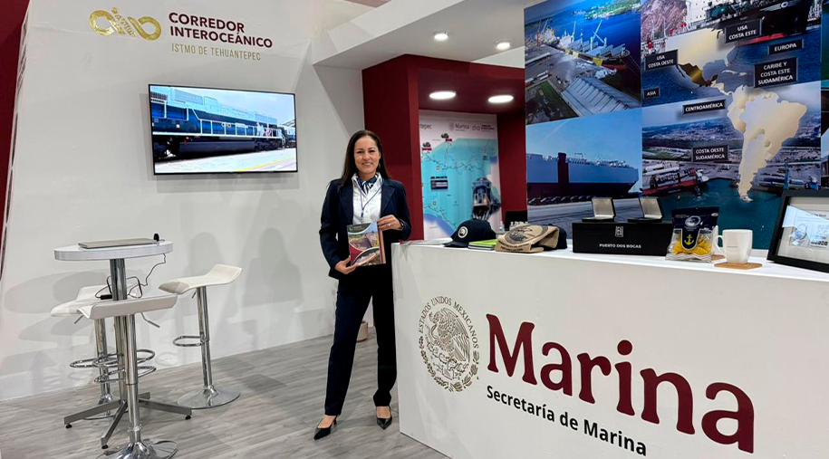 Puerto Chiapas registra arribo del buque granelero TSL Rosemary para exportación de azúcar