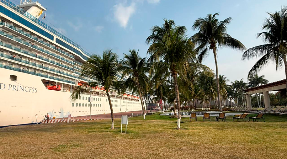 Puerto Chiapas registra arribo del buque granelero TSL Rosemary para exportación de azúcar